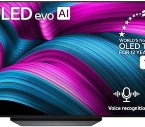 تلفزيون ذكي 55 بوصة LG OLED ايفو ايه اي سي اس 5 4 كيه 120 هرتز بتقنية الذكاء الاصطناعي ماجيك عن بعد ويب او اس