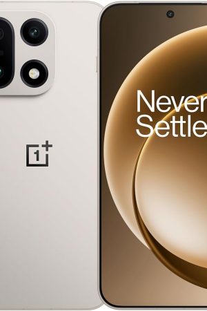 ون بلس 15، هاتف ذكي 5G ثنائي شريحة الاتصال، (لون ساندستور، ذاكرة 16GB+512GB) - الإصدار الدولي للمملكة المتحدة